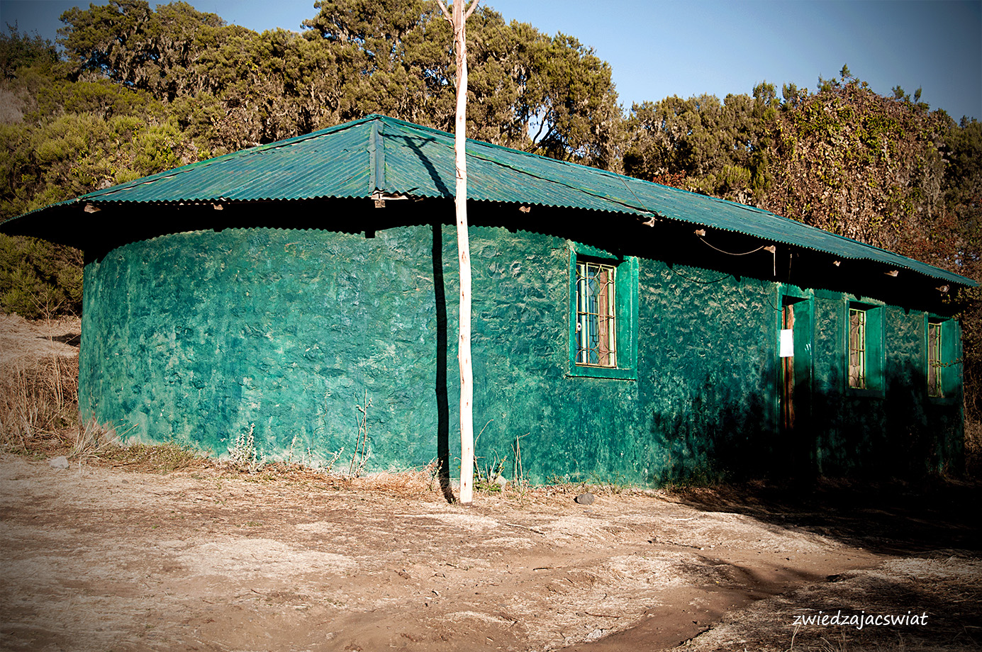 schronisko w górach Semien